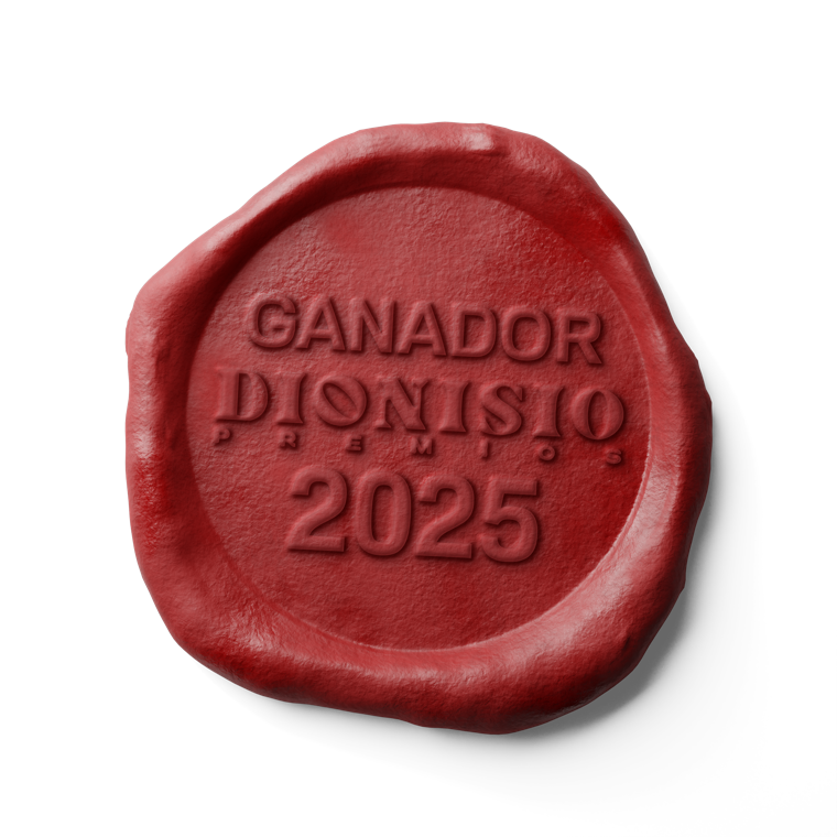 Sello Ganador — Premios Dionisio 2025